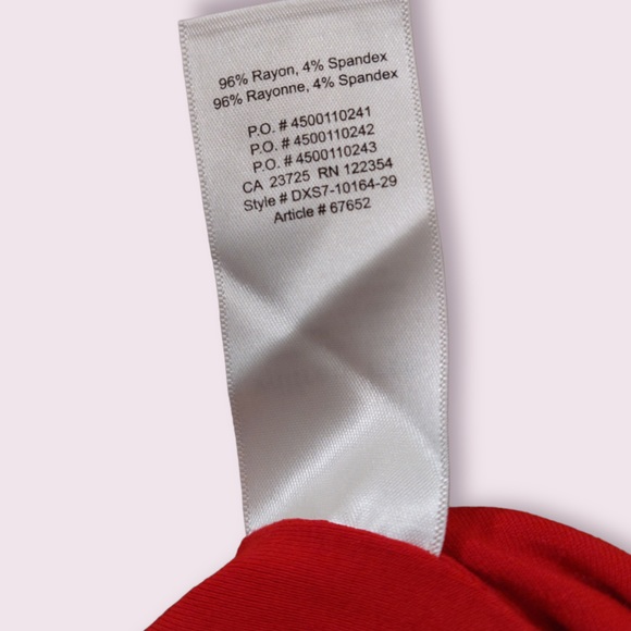 Wilfred Free Tiny Tank Red Spaghetti Strap Crop - Picture 7 of 7